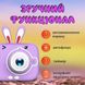 Фотоаппарат детский мини Ушки 20 Мп с играми, фиолетовый