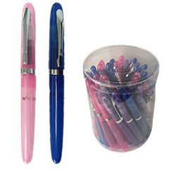 Ручка перьевая (открытое перо), цвет корпуса ассорти, дизайн однотонный