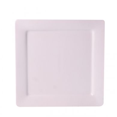 Тарілка порцелянова квадратна плоска 21,5 см