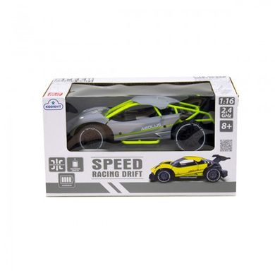Автомобіль Speed racing drift на р/в – Aeolus (сірий, 1:16)