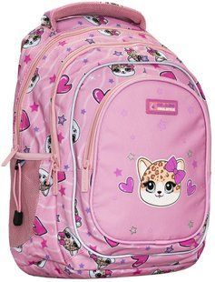 Рюкзак SchoolPack 2 отделения, 38х28х17см, полиэстер, Black Cat 2520С фото