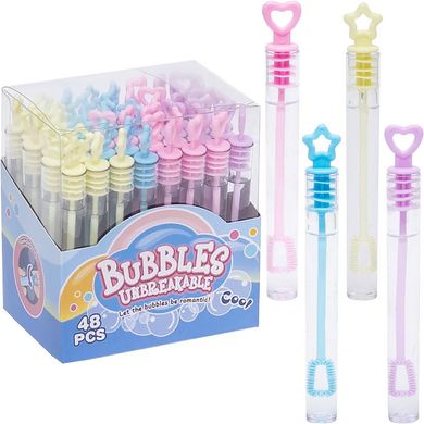 Мыльные пузыри "Bubble Tubes мини" концентрат микс