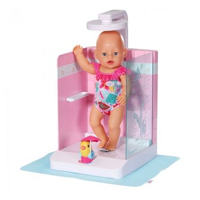 Автоматична душова кабіна для ляльки Baby Born - Купаємося з качечкою
