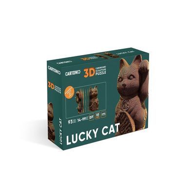 Картонный пазл (конструктор) "Cartonic 3D Puzzle LUCKY CAT" 133884 фото