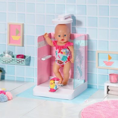 Автоматична душова кабіна для ляльки Baby Born - Купаємося з качечкою