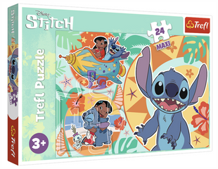 Trefl Пазли "24 Maxi" Lilo&Stitch Щасливий день 43652 фото