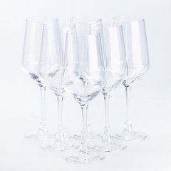 Набор бокалов для вина 6 штук, прозрачный