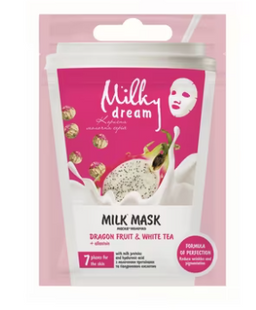 MILKY DREAM Маска для обличчя &ldquo;DRAGON FRUITS & WHITE TEA&rdquo;, ткан.,20 мл 302480 фото