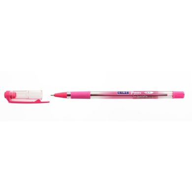 Ручка шар/масл "Glycer" розовая 0,7 мм "LINC"