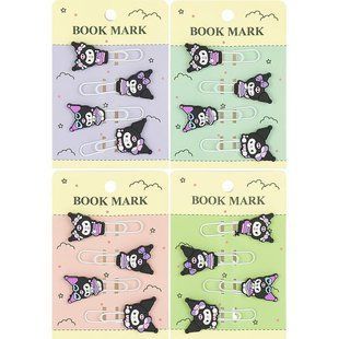 Закладки - скріпки для книг 4шт із фігуркою SW-03 121645 фото