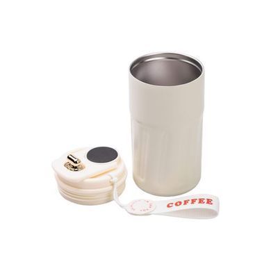 Термокружка Coffee 500 мл с датчиком температуры, белый HP-14-10W фото