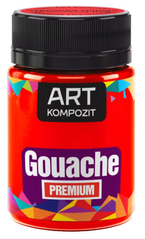 Гуашь художественная ART Kompozit Premium красный крепкий, 60мл