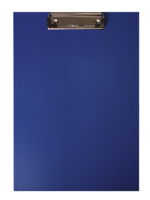 Кліпборд А4, PVC, темно-синій
