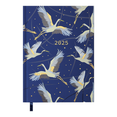 Щоденник датований 2025 FREE, A5, синій BM.2166-02 фото