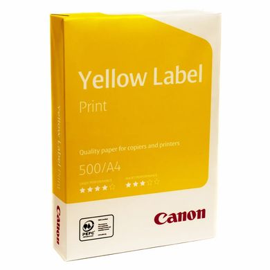 Бумага А4 Canon Yellow Label А4 80 г/м2 500 арк