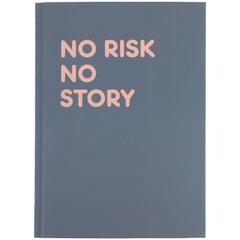 Книга записная No risk 8458-4-A, А5, 96 листов, ячейка, твердая обложка