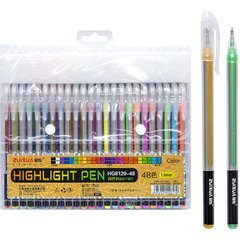 Набор ручек гелевых 48 цветов "Highlight Pen"