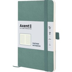 Книга записна Partner Soft Skin A5-, 125x195 мм, 96 аркушів, кл., гнучка обкладинка, сіро-лазурна