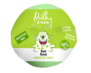 Milky Dream Бомба для ванн kids "Монстрик Мах", 100 г 301728 фото