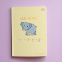 Блокнот TM Profiplan Artbook elephant, А6