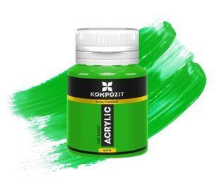 Краска художественная акриловая STANDART "ART Kompozit", 0,02 л (66 Желто-зеленый) 26175 фото