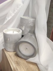 Кашпо-свічка Циліндр з ароматом асорті (соя)