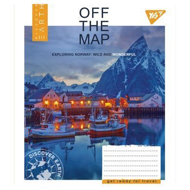 А5/60 кл. YES Off the map, зошит учнів. 765558 фото
