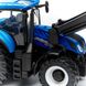 Автомодель серии Farm - Трактор NEW HOLLAND T7.315 с фронтальным погрузчиком (синий, 1:32)
