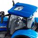 Автомодель серии Farm - Трактор NEW HOLLAND T7.315 с фронтальным погрузчиком (синий, 1:32)