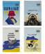 Блокнот на пружині зверху А6, 40 арк., MONSTERS, картонна обкладинка, KIDS Line