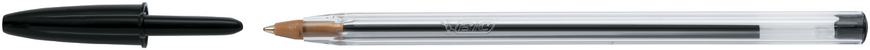 Ручка "Cristal" чорна 0,32 мм