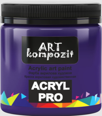 Краска акриловая художественная "ART Kompozit", 0,43 л (440 ультрамарин фиолетовый)/УЦЕНКА