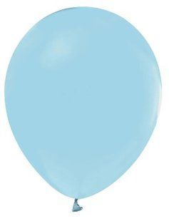 Латексна кулька Balonevi блакитна макарун (P29) 12" (30 см) 1 шт / гел1 02707 фото