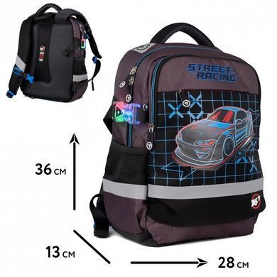 Рюкзак шкільний Yes Street Racing S-52 Ergo 559569 фото