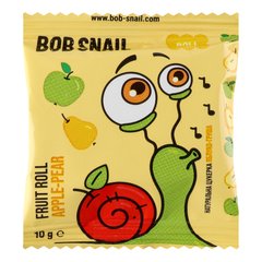BOB Snail цукерки фруктово-ягідні, мікс смаків, 10г