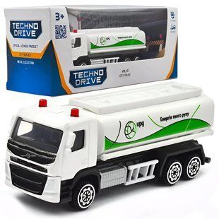 Автомодель TechnoDrive VOLVO ГАЗОВОЗ UPG 3*11*4 см (250301) 250301 фото