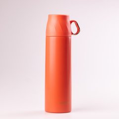 Термос Mini Cup 500 мл с клапаном и чашкой, красный