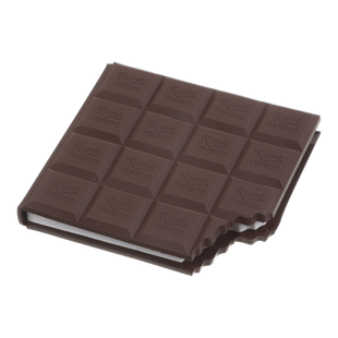 Блокнот CHOCOLATE, 100х87мм, 80 арк., нелінований, ароматизована Soft touch обкладинка, KIDS Line ZB.12470-19 фото