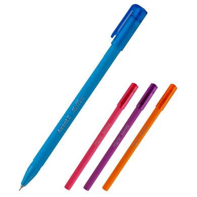 Ручка кулькова Mellow, синя