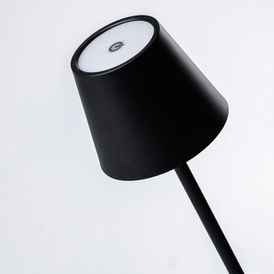 Лампа настольная аккумуляторная в скандинавском стиле 5 Вт, черный