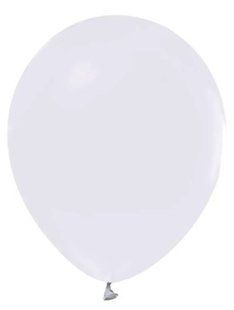 Латексный шарик Balonevi белая (Р01) 12" (30см) 1шт. 02687 фото