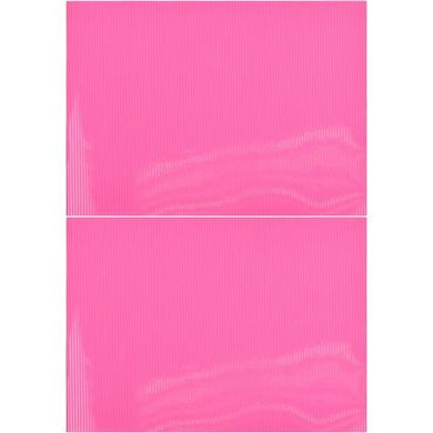 Блокнот А5 "Графика" 36л., клетка, пласт.обл., скоба розовый