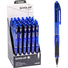 Ручка масляна VINSON синя V5-1 автоматична