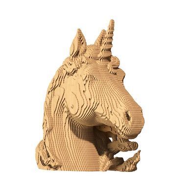 Картонный пазл (конструктор) "Cartonic 3D Puzzle UNICORN" 133105 фото