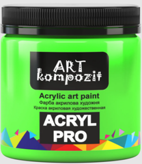 Краска акриловая художественная "ART Kompozit", 0,43 л (551 флуоресцентный зеленый)/УЦЕНКА