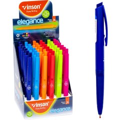 Ручка масляна VINSON синя 8055С автоматична