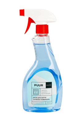 Засіб для миття скляних поверхонь(тригер) 500 ml PUUR