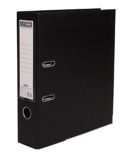 Регистратор двухсторонний А4, 50/55 мм (внутр./внеш.), IDEAL, черный BM.3020-01с фото