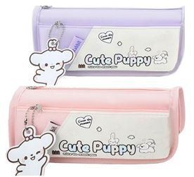 Пенал-гаманець Cute puppy 2, 22*5*9см 1 відділення + кишеня на блискавці, поліестр, 6-055-15 6-055-15 фото
