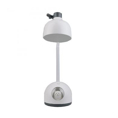 Лампа настольная детская с ночником LT-A2084 сенсорная аккумуляторная, белая
